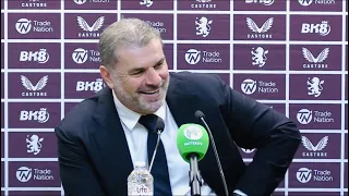 Delighted Ange Postecoglou Aston Villa 0-4 Spurs Press Conference | Tottenham Hotspur 손흥민 COYS THFC