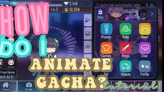 How I animate Gacha Club | NO SPECIAL EDITING REQUIRED!