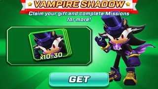 Sonic Forces - Vampire Shadow Event Last Chance to Unlock Vampire Halloween Runner Android Gameplay