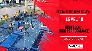 2023 Level 10 High Performance Camp Bars, Beam and Floor Day 2 Session B | Region 5 Training Camps
