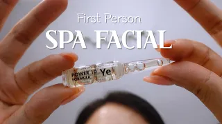 ASMR First Person Realistic SPA Facial🌙 Layered Sounds, Personal Attention (No talking)