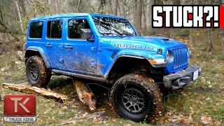 Torture Testing the Jeep Wrangler 392 with Logs, Mud & Rocks - Better than the Bronco Raptor?