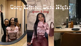 Cosy Winter Date Night | 3-in-1 GRWM + VLOG