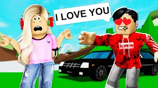 Famous Tik Toker Had A Crush On Me! (Roblox Brookhaven RP)