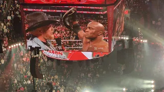 Brock Lesnar Surprise Return & Confronts Bobby Lashley LIVE RAW 10/10/2022