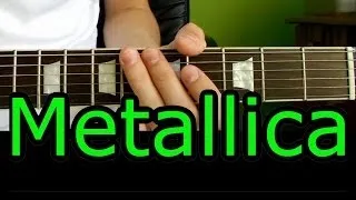 Jak zagrać - Metallica - Enter Sandman - Riff - Lekcja HD