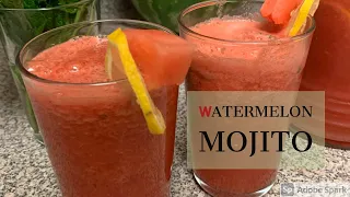 Watermelon Mojito || Summer drink || Quick & Refreshing watermelon drink #shorts #youtubeshorts