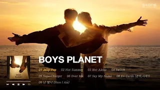 𝐏𝐥𝐚𝐲𝐥𝐢𝐬𝐭 ✨ 소년들의 빛나는 여정 'BOYS PLANET' 전곡 모음 1시간｜Stone Music Playlist