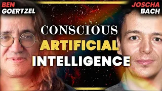 Joscha Bach Λ Ben Goertzel: Conscious Ai, LLMs, AGI