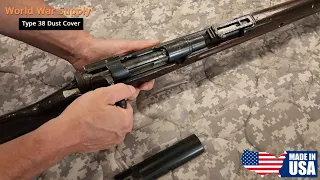 Japanese Type 38 Arisaka Dust Cover Made in the USA Overview and Installation