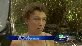 New push to remove the homeless from the American River Parkway