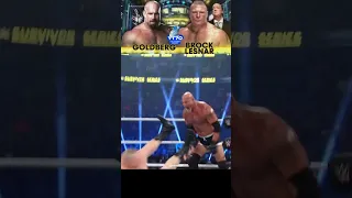 WWE GOLDBERG vs BROCK LESNAR | Survivor Series 2016 | Gold Berg defeated Brock Lesnar in 1.26 Mins😱