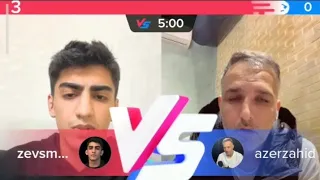 Zevs vs Azər Zahid // Tiktokda canlı yarışma