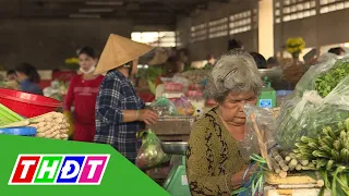 Tiểu thương chợ Cao Lãnh chưa đeo khẩu trang | THDT