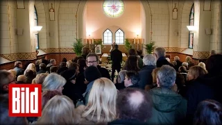 Abschied von Achim Mentzel - Trauerfeier in Cottbus