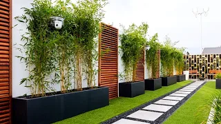 100 Backyard Fence Design Ideas 2024 Patio Garden Fences | House Exterior Boundary Front Wall Design