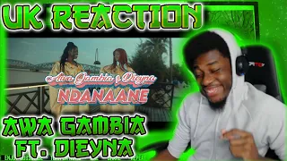 GOOD DUO🗣🎙💃🏿 | AWA GAMBIA ft DIEYNA - NDANAANE (Official Music Video) [UK REACTION] | MLC Gambia🇬🇲