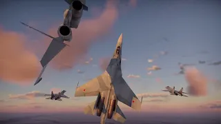 War Thunder Su-27 Cobra Maneuver