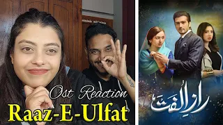 Raaz-E-Ulfat OST Reaction | Shahzad Sheikh | Yumna Zaidi | Aima Baig | Shani Arshad