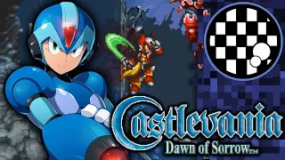 Mega Man X Maverick Hunters Mod | Castlevania: Dawn of Sorrow | 100% Playthrough