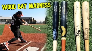 Wood Bat Madness FINAL 4 | Old Hickory vs. Sam Bat | Louisville Slugger vs. American Batsmith