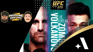 UFC 273: Volkanovski vs Korean Zombie Predictions and Odds LIVE | Propping You Up | UFC Prop Bets