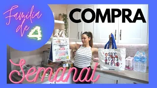 COMPRA SEMANAL - Familia de 4 // FAMILIA BOMBONASO