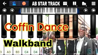 coffin dance walk band | walk band tutorial |coffin dance#pianotutorial #treanding#coffindance