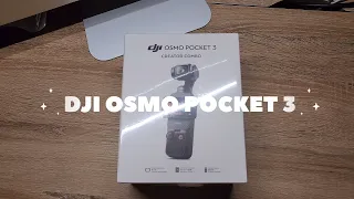 DJI OSMO Pocket 3 - Unboxing