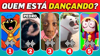 ADIVINHE QUEM TÁ DANÇANDO! Bamboo Panda, Pedro Pedro Pedro, Dogday, Tenge Tenge, Pomni, Eggdog