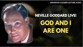 Neville Goddard Lecture - God And I Are One (Clear Audio) Full HQ Lecture