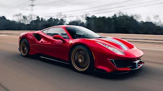 Ferrari 488 Pista acceleration 0-270 KM/h