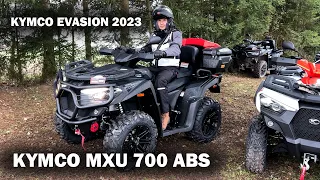 KYMCO MXU 700 ABS - Week Quad at the Kymco Evasion
