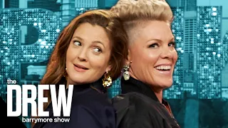 P!NK Wrote a Book Report About Drew Barrymore's Book "Little Girl Lost" | The Drew Barrymore Show