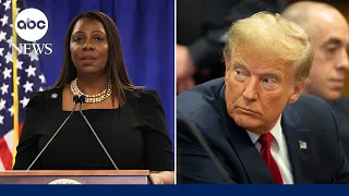 New York AG Letitia James threatens to seize Trump assets if he doesn’t pay massive fine