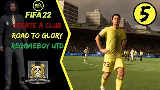 FIFA 22 Create a club Career Mode - Road to Glory Episode 5 - FEEL THE BYRNE