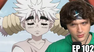 The Blind Girl that will Change the King's Future? || Hunter x Hunter REACTION: Episode 102