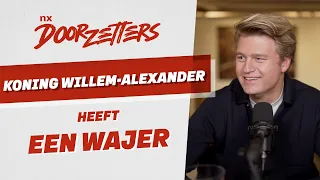 CEO Wajer Yachts, Dries Wajer: KONING WILLEM ALEXANDER vaart WAJER 55 & ROLLS ROYCE onder de JACHTEN