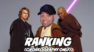 Ranking Star Wars Lightsaber Duels (CHOREOGRAPHY) - BEST TO WORST