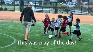 Amazing 5 year old girl soccer player