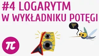 Logarytm w wykładniku potęgi #4 [ Logarytmy ]