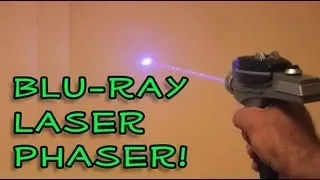 Amazing Lasers! - Blu-ray Laser Phaser!