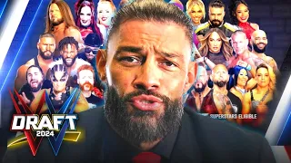WWE Draft 2024 RULE CHANGED | WWE Superstar Shake-Up | Raw vs Smackdown vs NXT