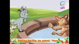 The Fox And The Goat - Animated Moral Stories For Kids