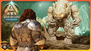 Exploring the Secret Ruins for Artifacts in Ark Scorched Earth Gameplay