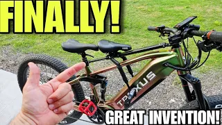GREAR INVENTION & MUST HAVE for Mountain Bikers with Small Kids! eMTB