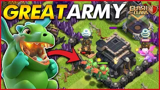 TRYING OUT BABY DRAGONS AT TH9!! | Town Hall 9 Let's Play - Clash of Clans