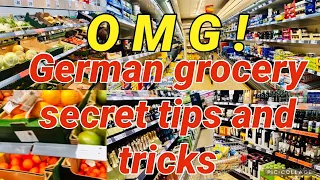 German grocery supermarket with price || Grocery shopping tips and tricks || Life in Germany