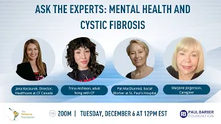 Webinar: Mental Health and Cystic Fibrosis