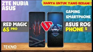 ZTE Nubia Red Magic 6s Pro vs Asus ROG Phone 5 😱❗